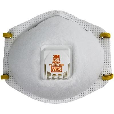 3m Particulate Respirator 8511 N95 Face Mask