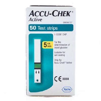 Accu-Chek Instant Test Strips, 50 Count (Multicolor)