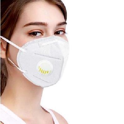 N95 Mask OMX With Filter, White Colour