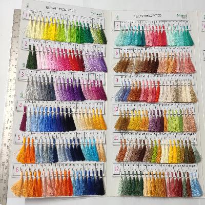 Neelam Shade Card ,Thread Colour Book, 1 Pc Pack