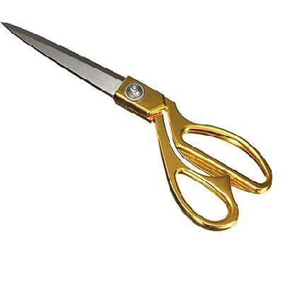 Rocket Stainless Steel Sewing Tailoring Scissors (Golden)