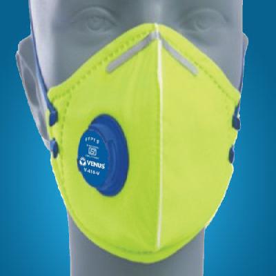 Venus- v 410 Face Mask Yellow Mask