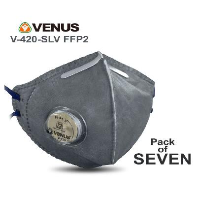 Venus- v 410 Face Mask Yellow Mask