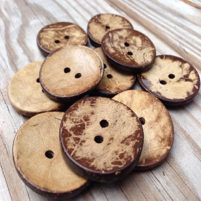 Coconut Shell Buttons