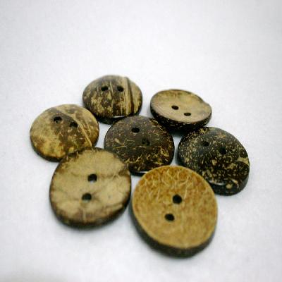 Natural Coconut Button