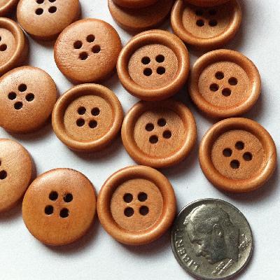 Wooden Button
