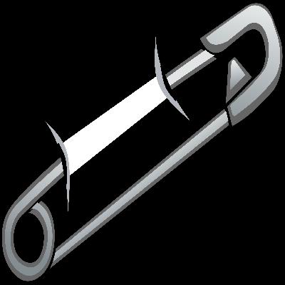 Silver Safety Pin