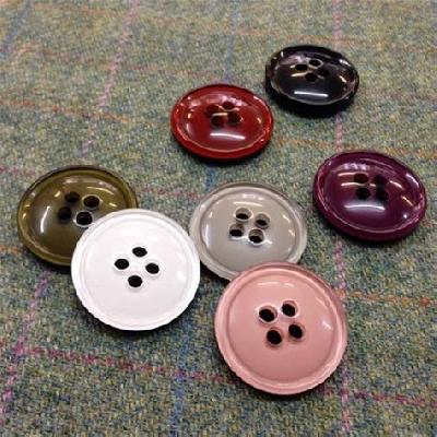 4 Part Plastic Button