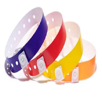Wrist Band Plastic Permenent Press  Button
