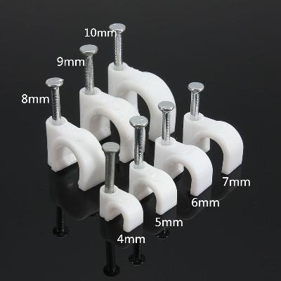 25mm Circle Nail Cable Clip