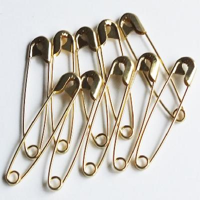 Golden Safety Pins