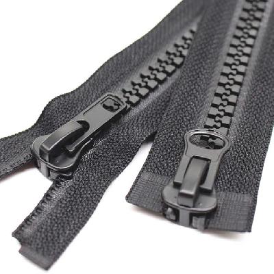 Zipper Plastic Brass
