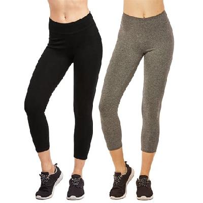 Ladies Plain Cotton Legging