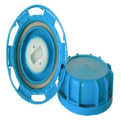 Plastic drum cap