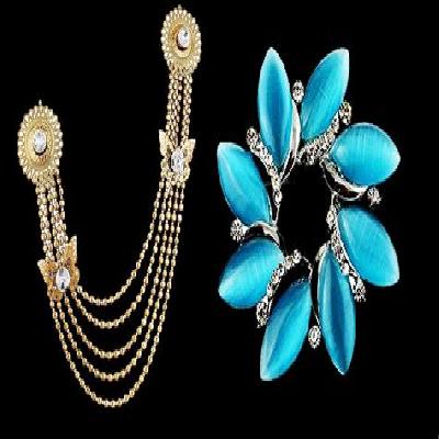 Saree Fashion Brooch Pin