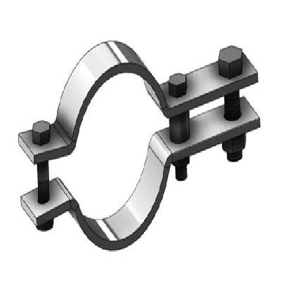 2 Bolt Aluminum Clamp