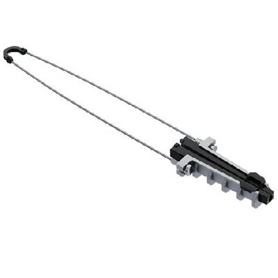 Anchoring clamp for ADSS tension clamp