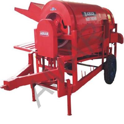 3.5 Feet Power Paddy Thresher Machine Winnowing Fan Attach With 1HP Crompton Motor Complete