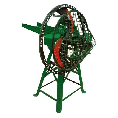 Two In One Manual Cum Power Chaff Cutter Machine With 1HP Crompton Motor