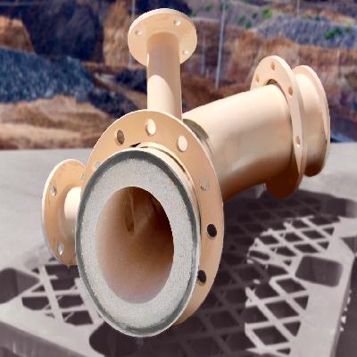 Ceramic Pipe Lined Pipe Spool