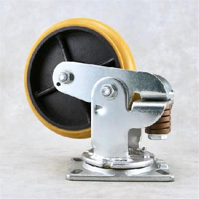 Shock Absorbing Caster