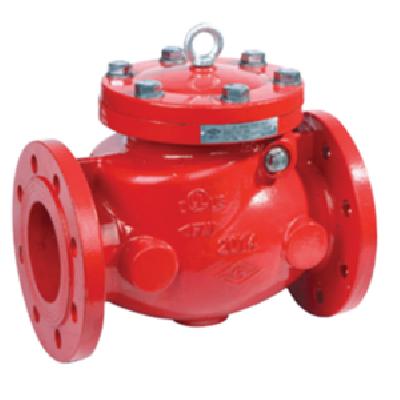 CI Pondi Type Round Non Returned Valve