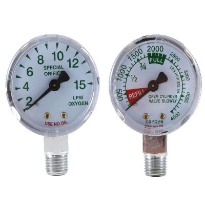 Pointer Utility Oxygen Pressure Gauge