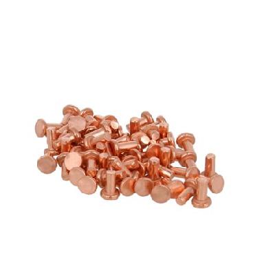 Flat Head Solid Copper Rivets