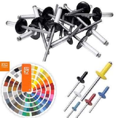 HPL Coloured RAL8003 Blind Rivets