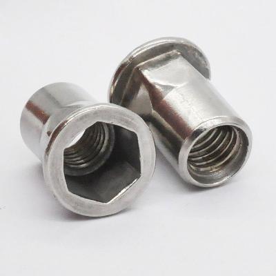 Hex Flange Open End Rivet Nuts