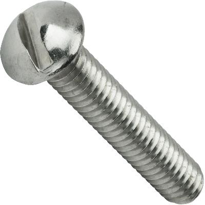 Slotted Push In Screws
