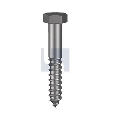 Hex Head Coach Screw galvanised