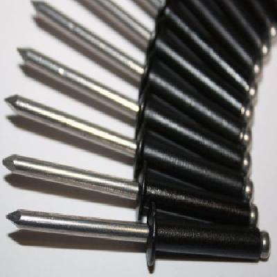Black Aluminium Solid Rivets