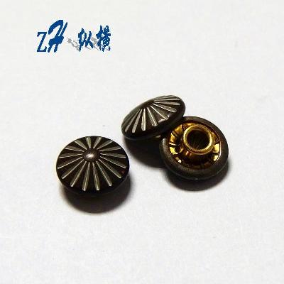 Dome Rivet Button China P.P. Coated