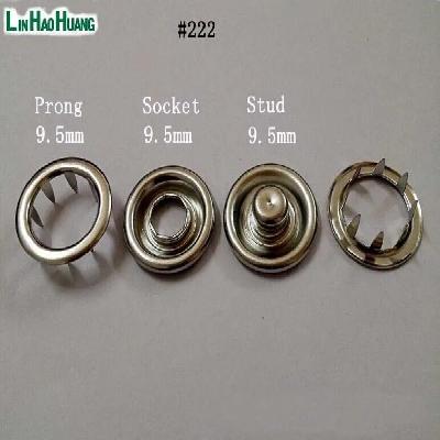Ring Snap Button Kane-m Brand Brass Lead Free Nklfree