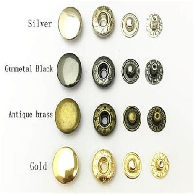 Rivet Buttons 12x12 mm