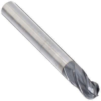 YG-1 India Carbide 2 Flute High Precision Ball Nose
