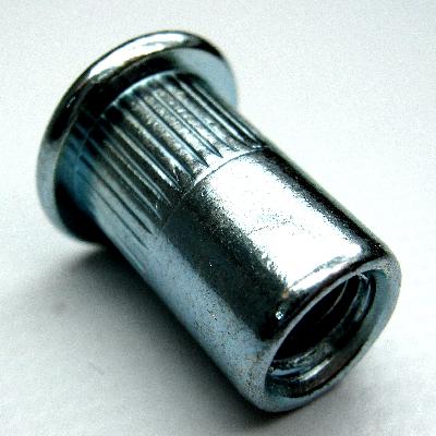 Round Spline CSK Rivet Nut