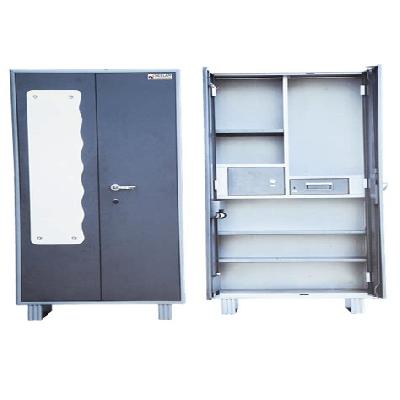 Steel Almirah Furniture Enamel And Hammer tone Paint.