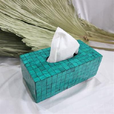 Mother of Pearl Tissue Box