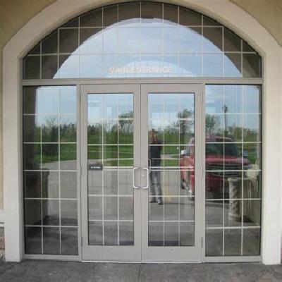 Aluminum Glass Entrance Door