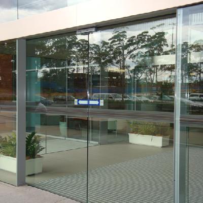 Toughened Glass Automatic Sliding Door