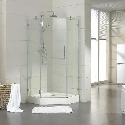 Toughened Glass Bathroom Partition