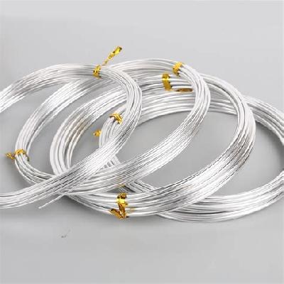 Silver Aluminium Wire