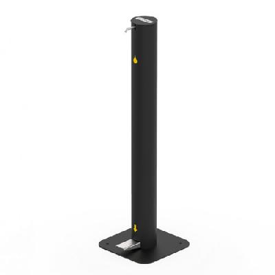 Mild Steel Floor Mounted Foot Operated Sanitiser Dispenser