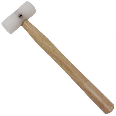 Nylon Hammer With Wooden Handle