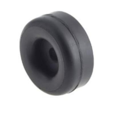 Black Round Rubber Buffer