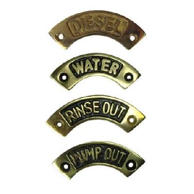 Metal Logo Plate