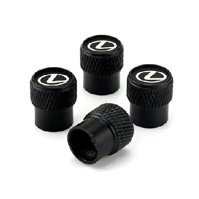 Black Tyre Valve Cap