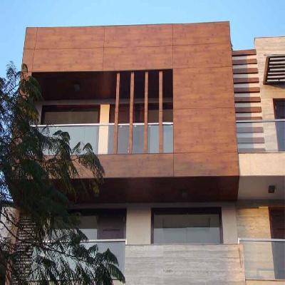Exterior HPL Wooden Wall Cladding